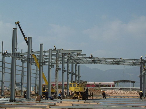准备工作1,施工组织设计钢结构安装的施工组织设计应简要钢结构厂房